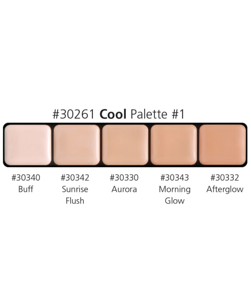 Ultra HD Foundation Palettes – Glamour Crème™  (paletas de base de maquillaje en crema) - graftobian-mexico