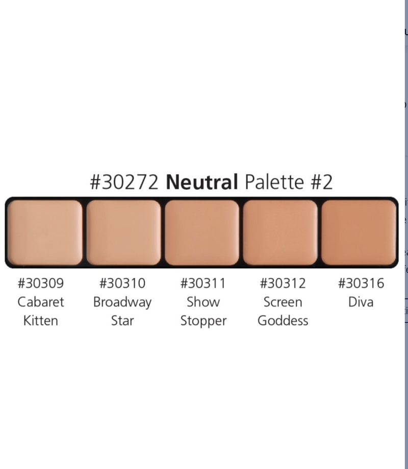 Ultra HD Foundation Palettes – Glamour Crème™  (paletas de base de maquillaje en crema) - graftobian-mexico
