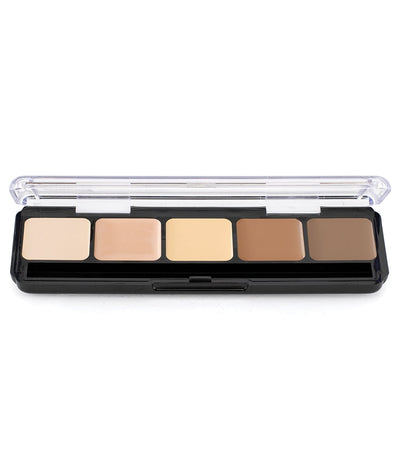 Highlight and Contour Palette Light (paleta para iluminación y contorno) - graftobian-mexico