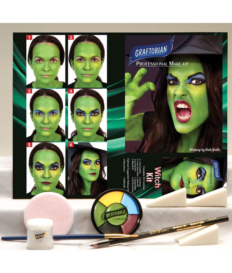 Kit de Maquillaje para Bruja - graftobian-mexico