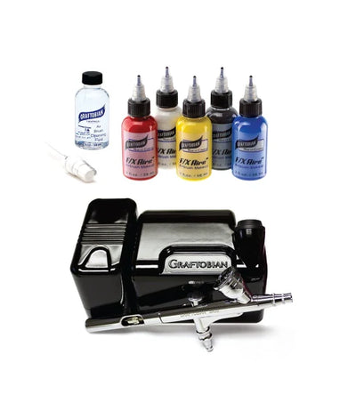 Primary FX Walk-Around™ Kit de Aerógrafo con Maquillajes Primarios - graftobian-mexico