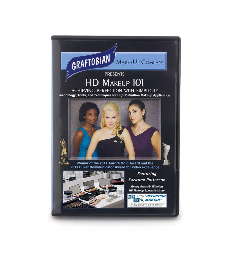 HD Makeup 101 DVD - graftobian-mexico