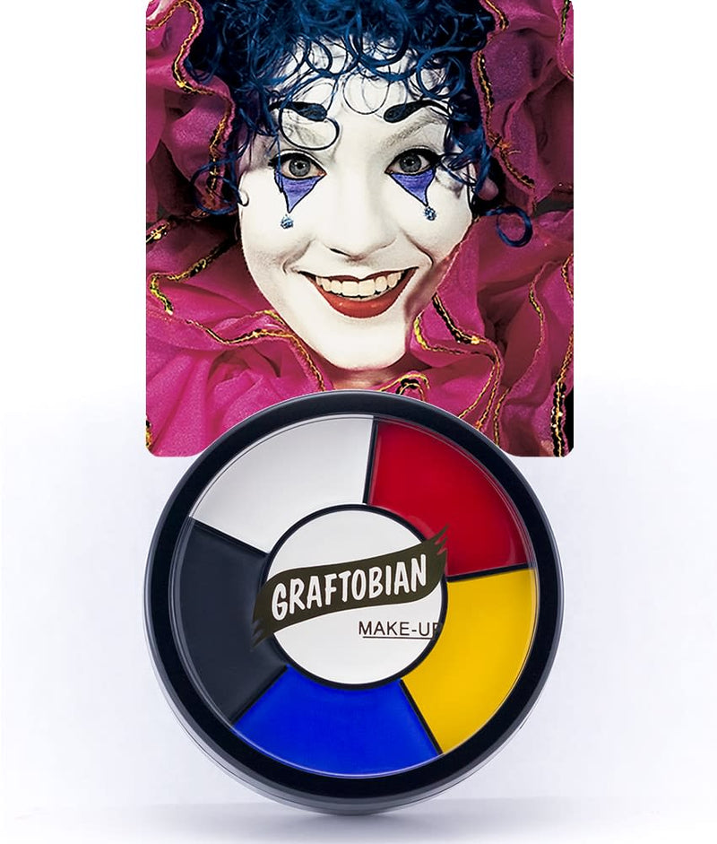 Rueda de Maquillaje Para Payaso - graftobian-mexico