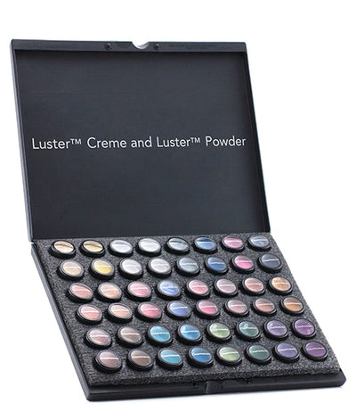 Luster™ Box With All 24 Powders and 24 Cremes (kit de polvos y cremas) - graftobian-mexico