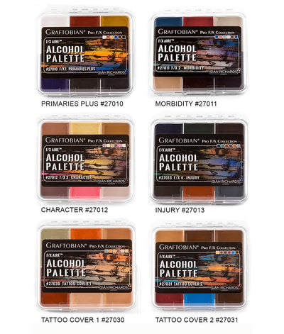 Paleta de Colores Base Alcohol F/X Aire ™ - graftobian-mexico