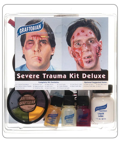Kit Deluxe Severe Trauma Graftobian - graftobian-mexico