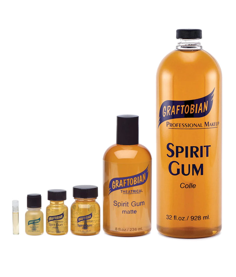 Spirit Gum Adhesive (Adhesivo para prostéticos) - graftobian-mexico
