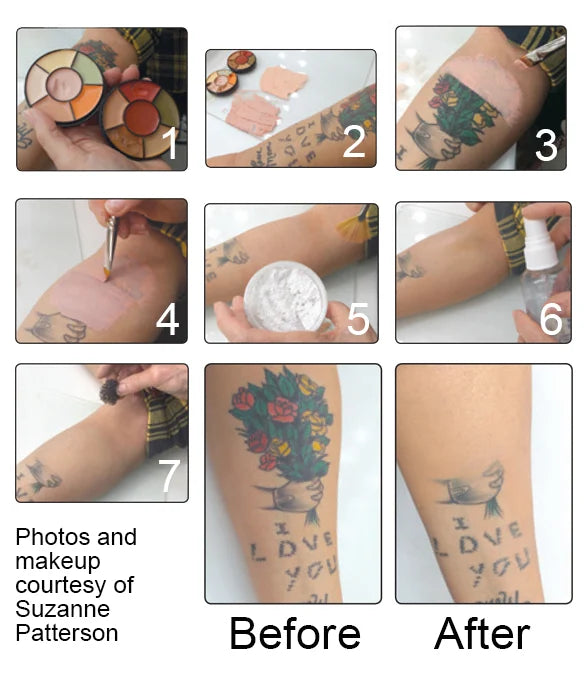 Rueda de Correctores Tattoo Cover - graftobian-mexico
