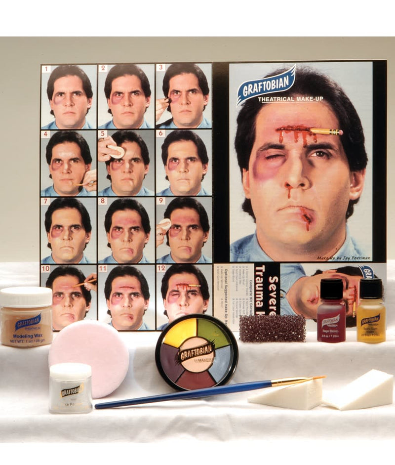 Kit de Maquillaje para Golpes y Heridas - graftobian-mexico